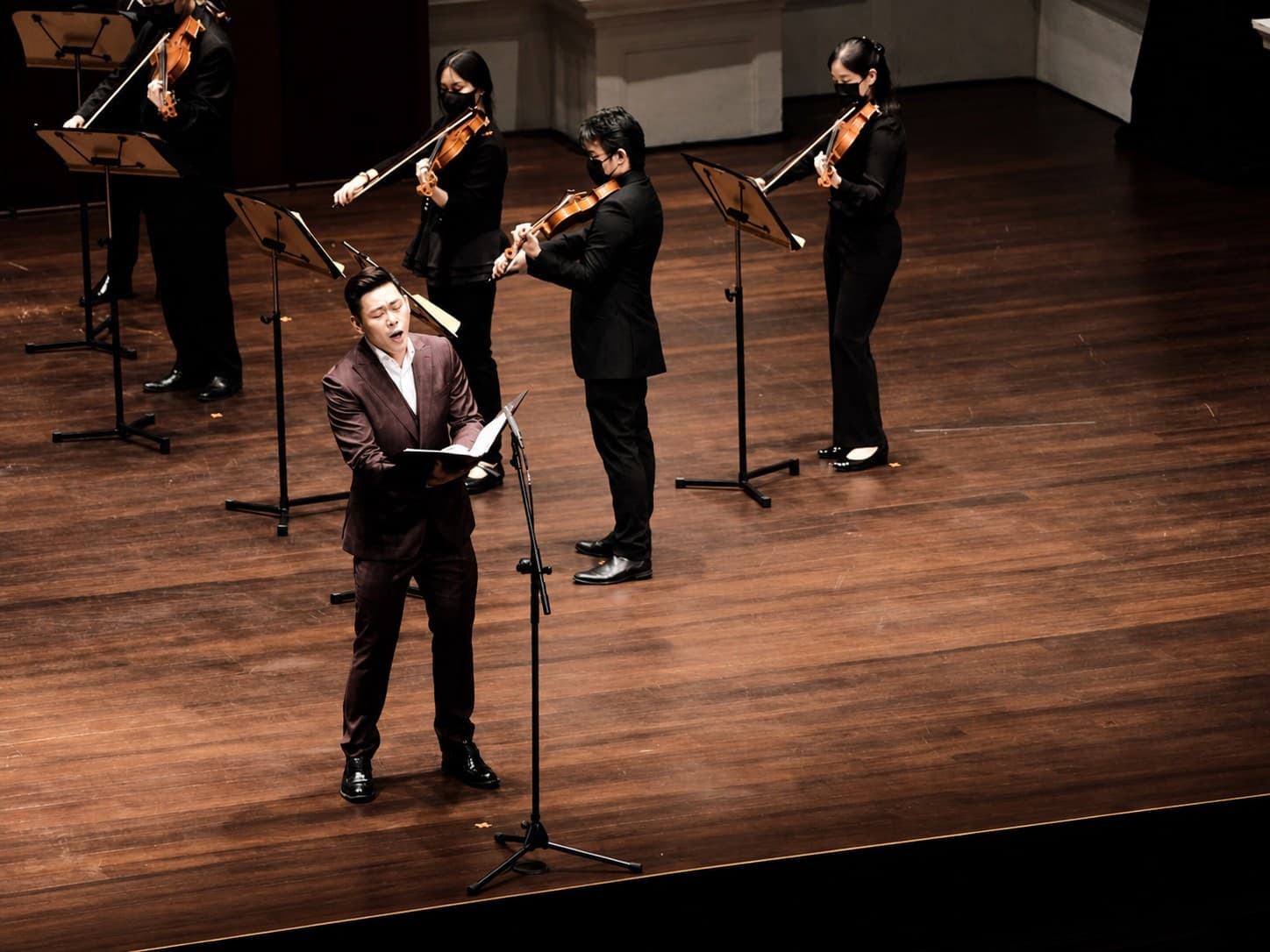 Recital with strings.